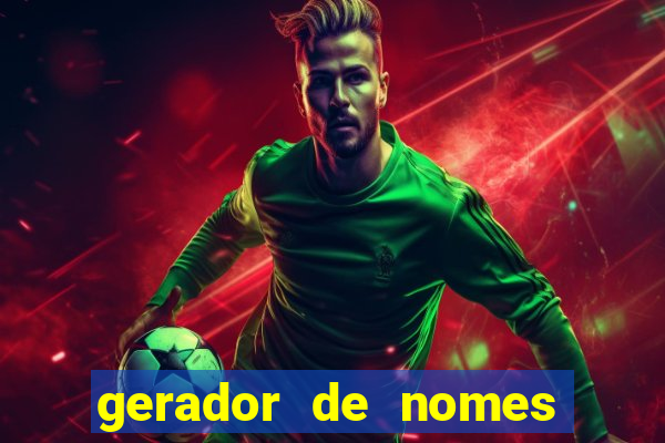 gerador de nomes para jogos